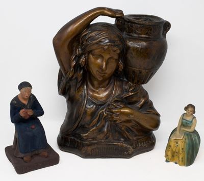 Tre Sculture in Gesso