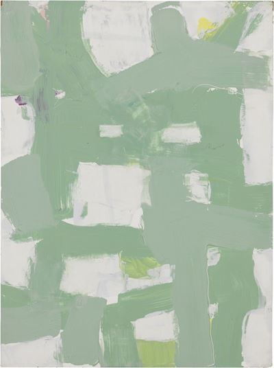 Green Abstract Painting