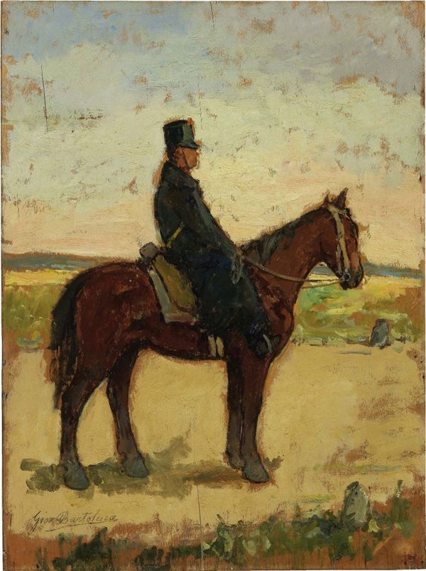 Giovanni Bartolena - Soldato a cavallo