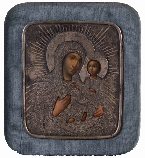 Icona inzio del XX secolo - Madonna col Bambino