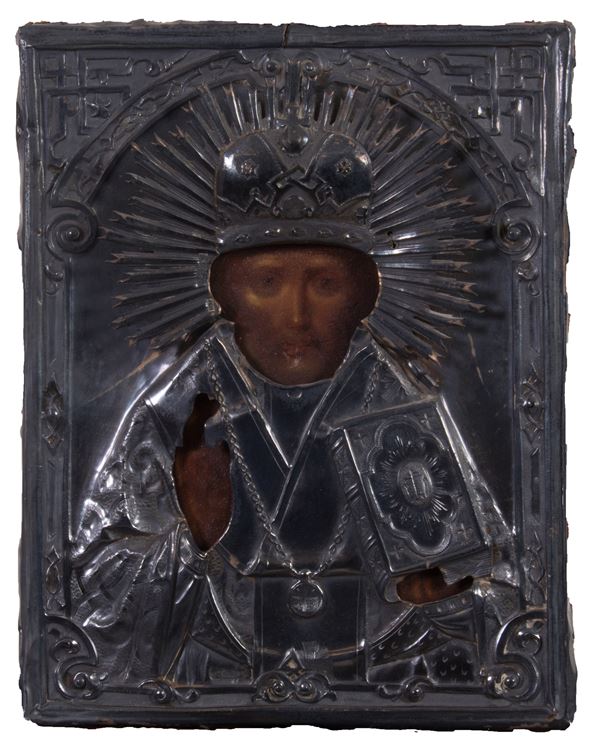 Icona del XIX secolo - San Nicola