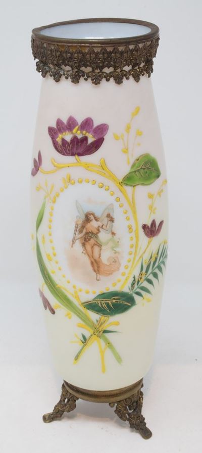 Vaso in Opalina Avorio