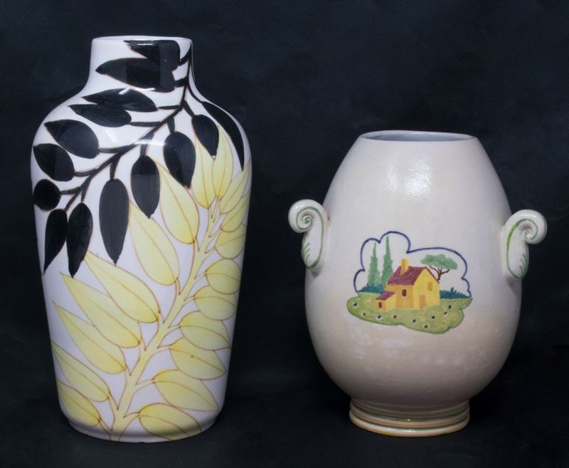 Due Vasi in Ceramica