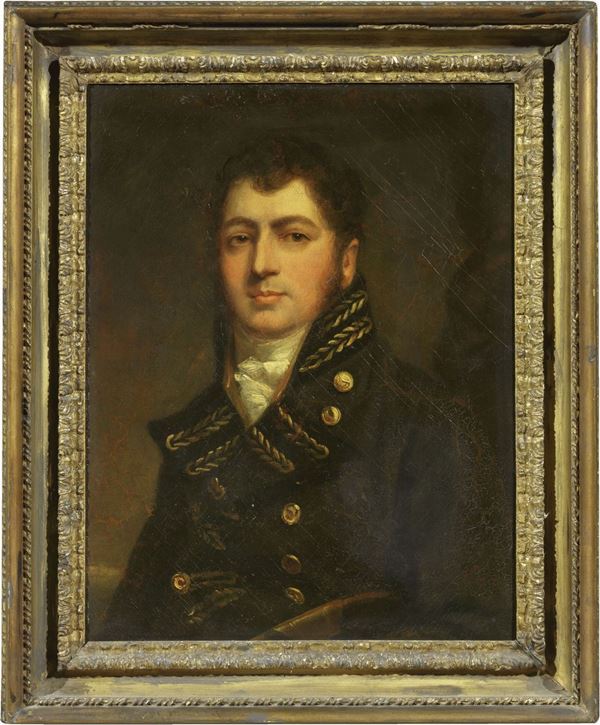 Ignoto del XIX secolo - Ritratto di un ufficiale di Marina