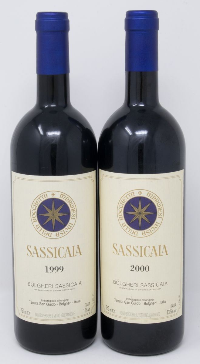Sassicaia, Tenuta San Guido, 2 Bts