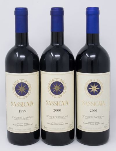 Sassicaia, Tenuta San Guido, 3 Bts