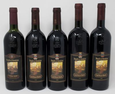 Brunello di Montalcino, Castello Banfi, 5 Bts