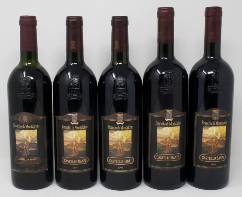 Brunello di Montalcino, Castello Banfi, 5 Bts