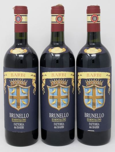Brunello di Montalcino, Fattoria dei Barbi, 3 Bts