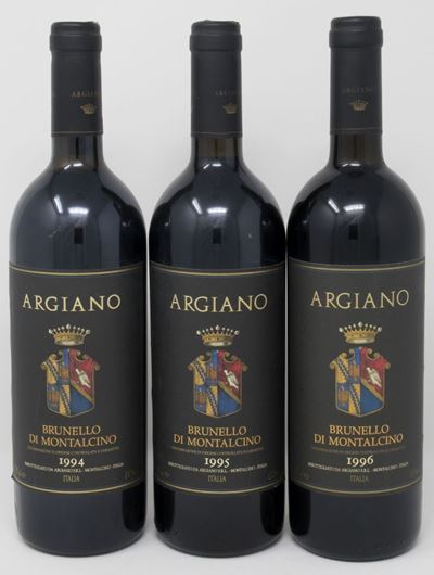 Brunello di Montalcino, Argiano, 3 Bts