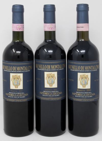 Brunello di Montalcino, Fattoria la Lecciaia, 3 Bts