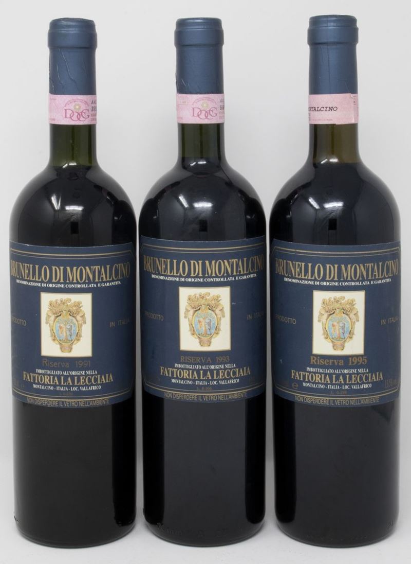 Brunello di Montalcino, Fattoria la Lecciaia, 3 Bts