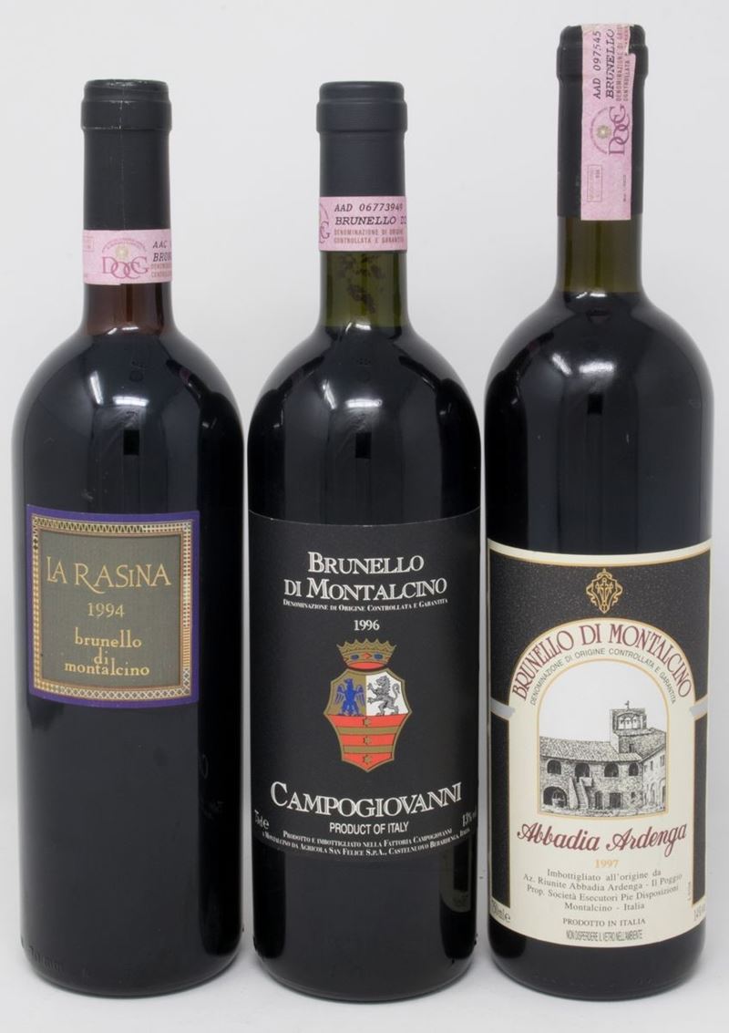 Selezione Brunello di Montalcino, 3 Bts