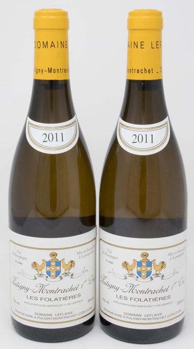 Puligny-montrachet, Les Folatières, Domaine Leflaive, 2011, 2 Bts