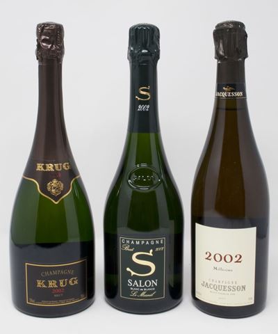 Selezione Champagne 2002, 3 Bts