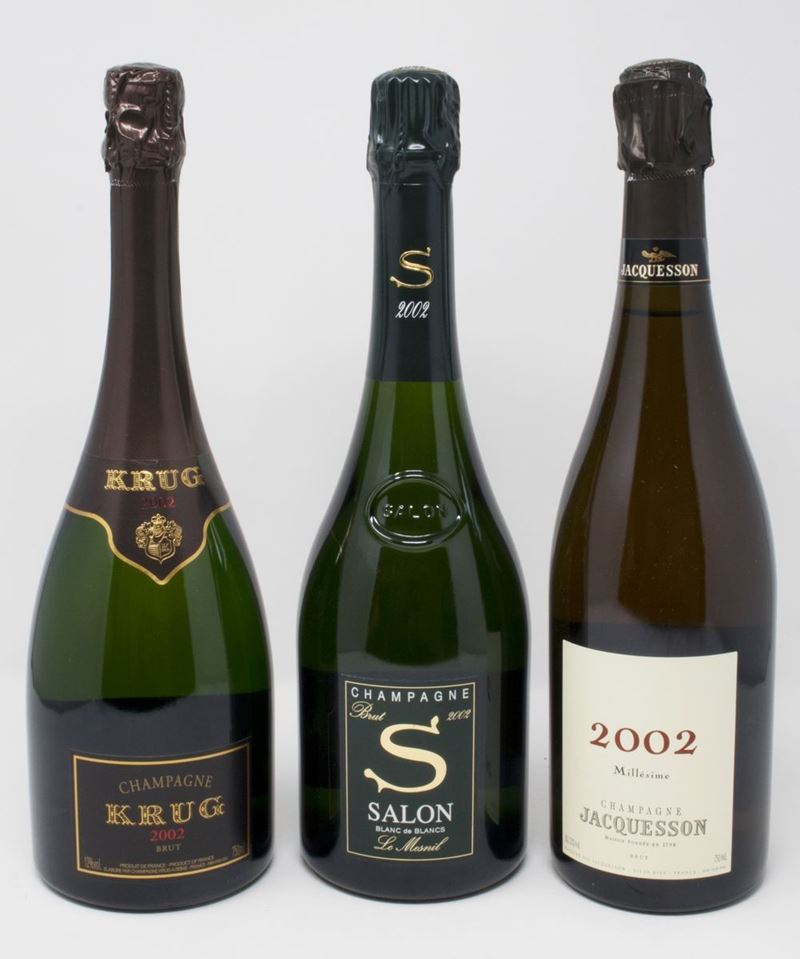 Selezione Champagne 2002, 3 Bts