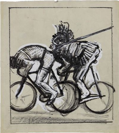 Studio per Illustrazione per «il Popolo D'italia»