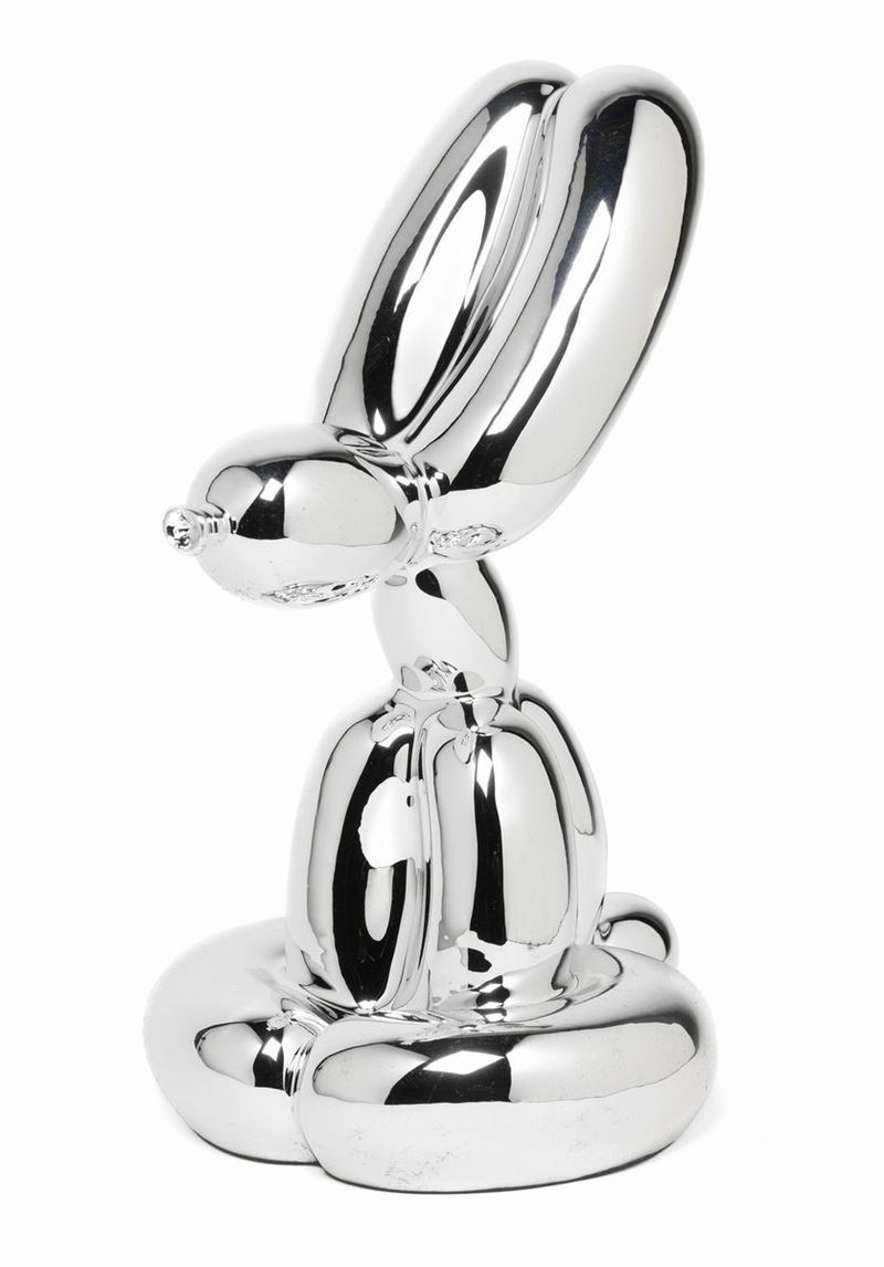 Jeff Koons (after) - Ballon Rabbit (silver)