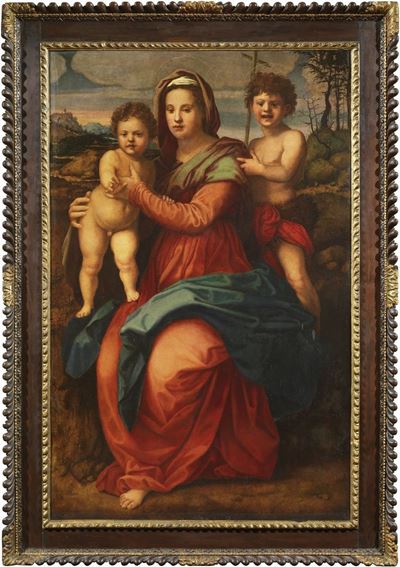 Madonna Col Bambino e San Giovannino