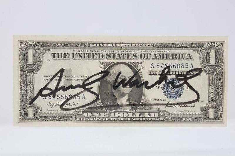 Andy Warhol - One Dollar Washington