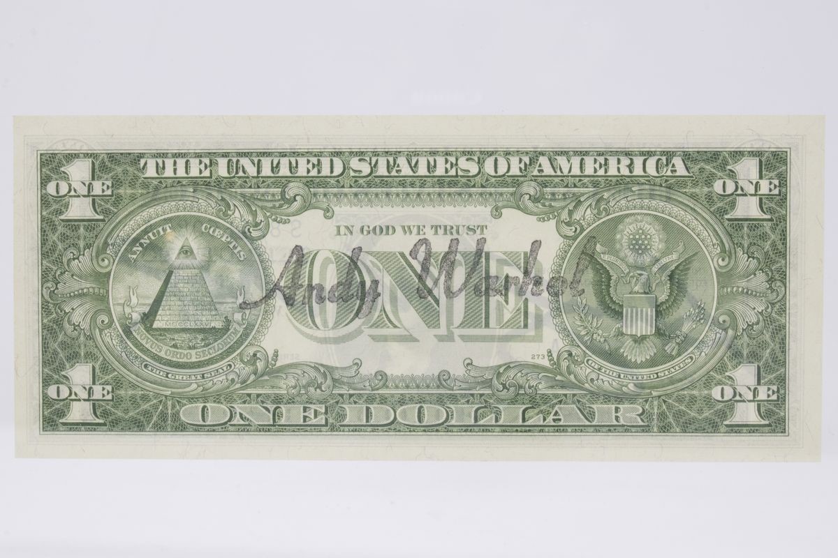 Andy Warhol - One Dollar Washington