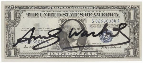 Andy Warhol - One Dollar Washington