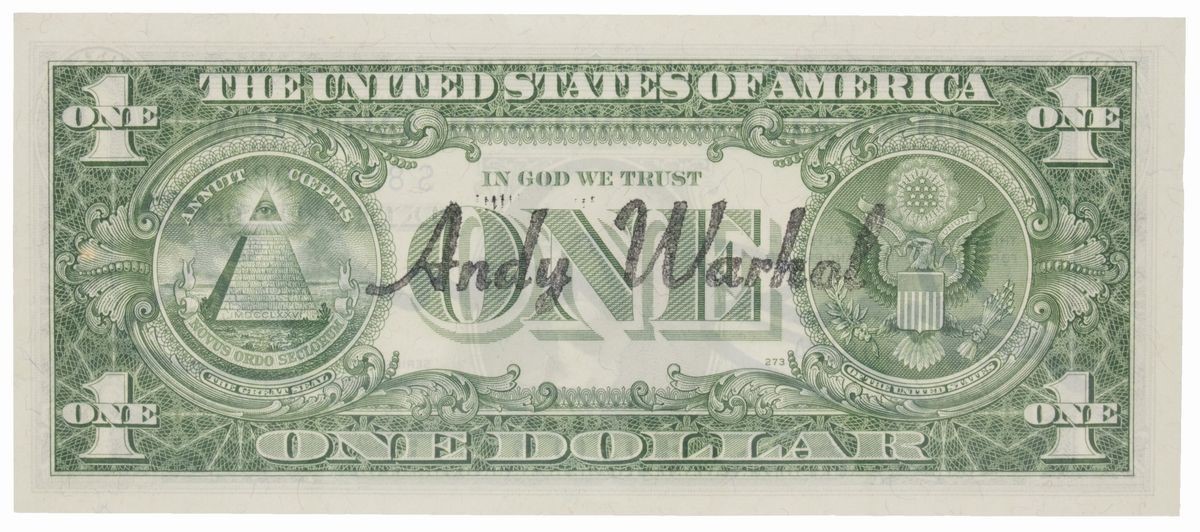 Andy Warhol - One Dollar Washington