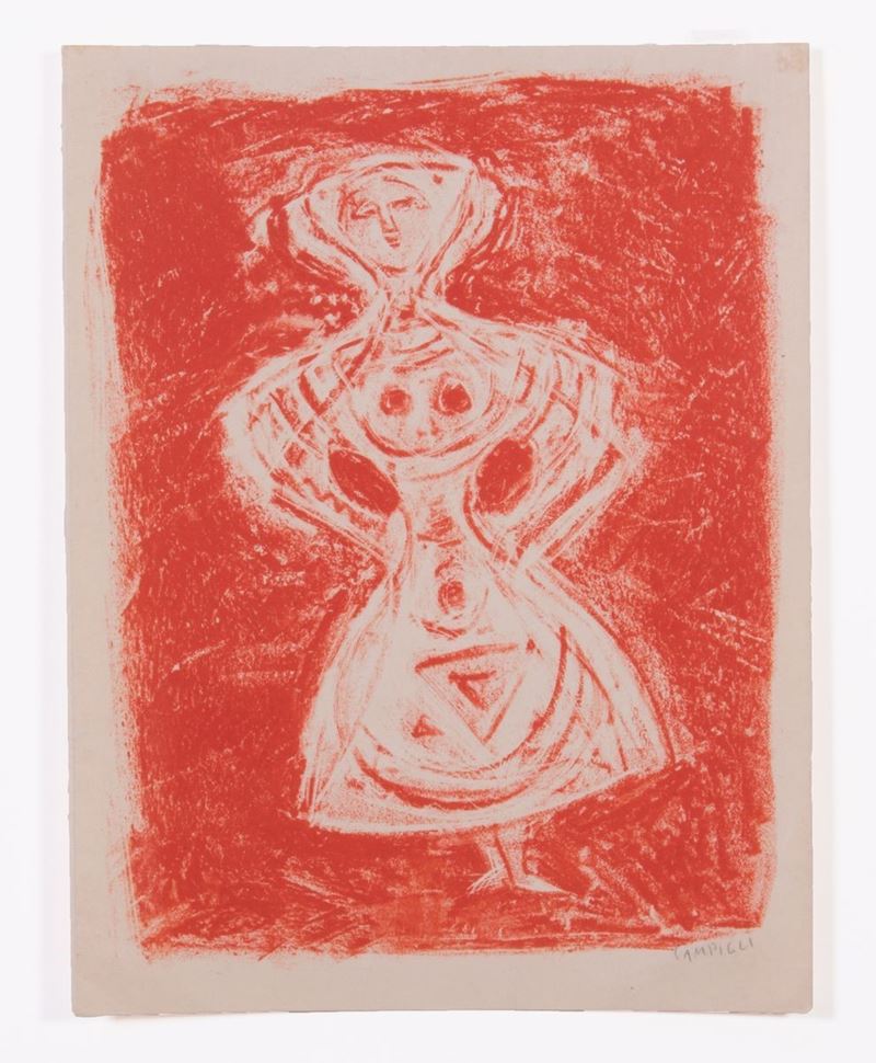 Massimo Campigli - Donna