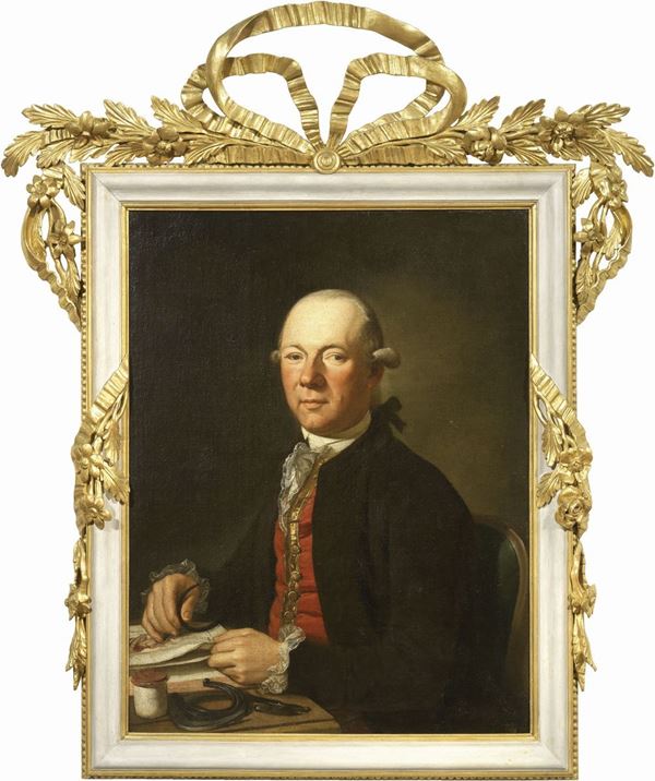 Scuola lombarda del XVIII secolo - Ritratto maschile