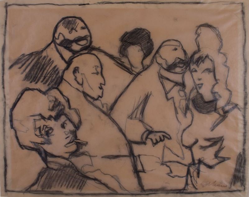Mino Maccari - Figure