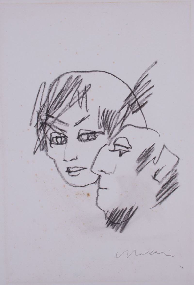 Mino Maccari - Uomo e Donna