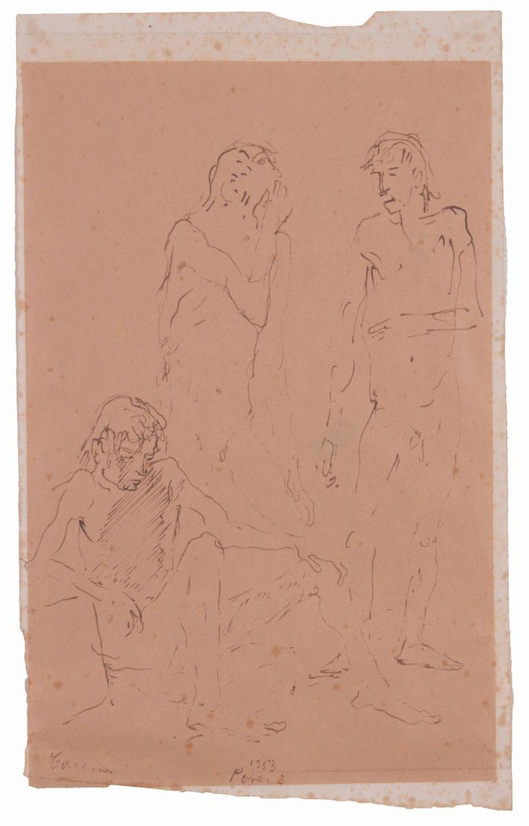 Felice Carena - Due Disegni