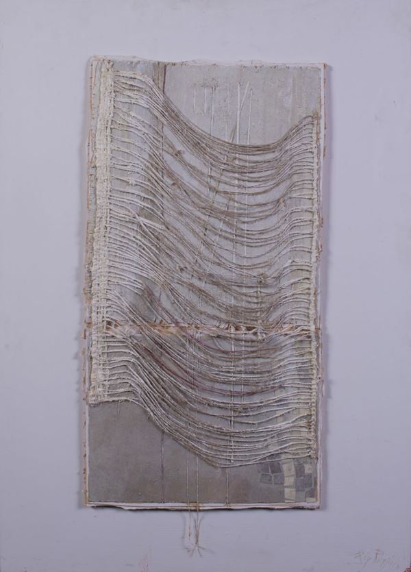 Pia Ruggiu : Ergon 5  (1996)  - Polimaterico - Auction Contemporary Art - I - Casa d'aste Farsettiarte