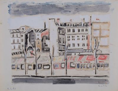 Muri e Alberi al Boulevard Haussmann