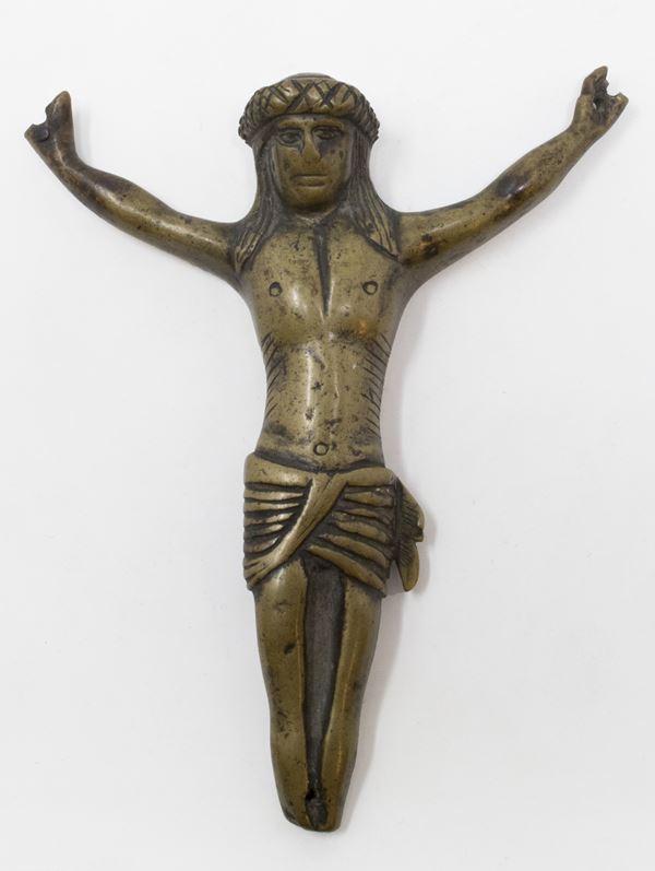 Cristo Crocifisso  (fine XV secolo.)  - Auction Old Masters, Icons and Fornitures - Casa d'aste Farsettiarte