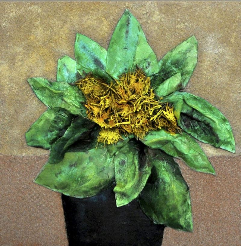 Giovanna Marino - Vaso di Fiori Gialli