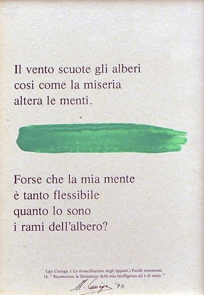 La Riconciliazione degli Opposti