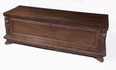Cassapanca in Legno di Noce