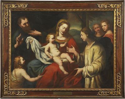 Matrimonio Mistico di Santa Caterina