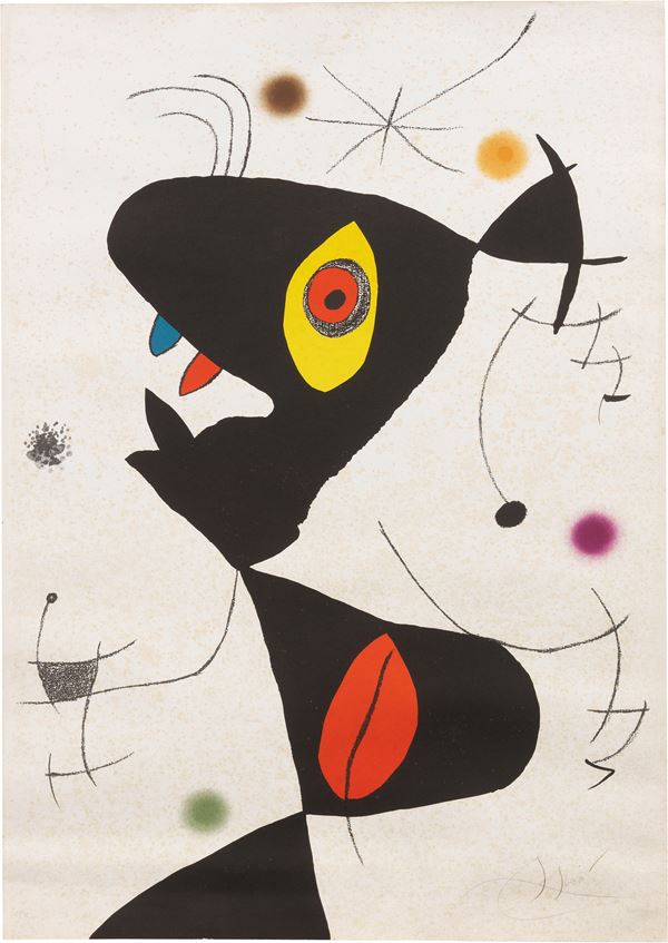Joan Mir&#243; - Dalla cartella «Oda a Joan Miró»