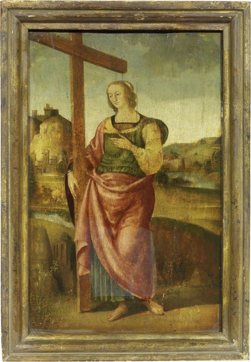 Scuola Umbra del XVI Secolo - Sant'elena