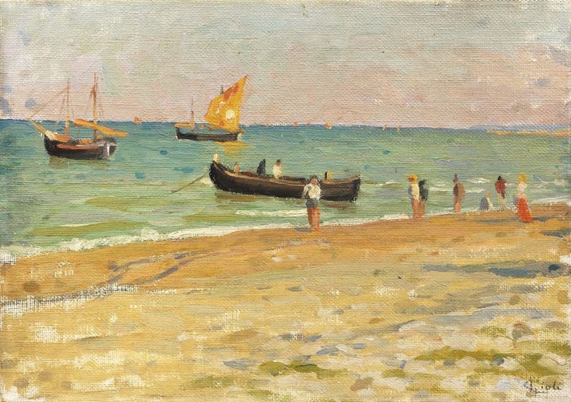 Luigi Gioli - Sulla Spiaggia