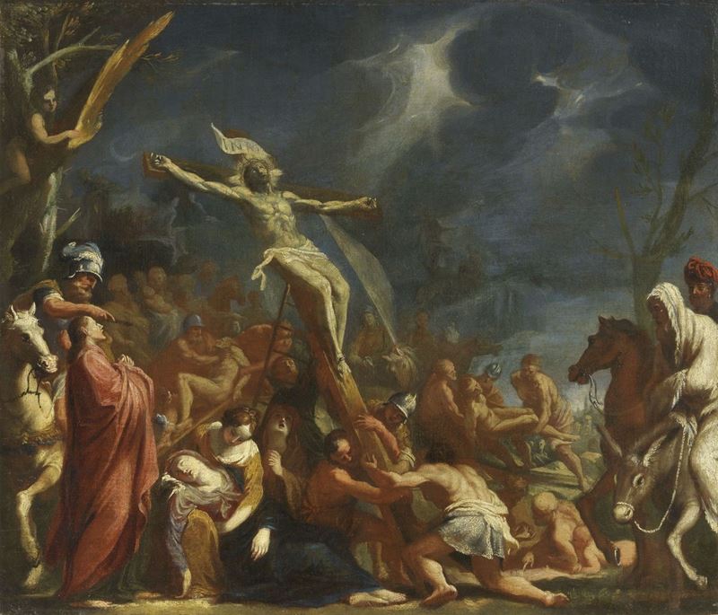 Scuola Veneta del XVIII Secolo - Crocifissione