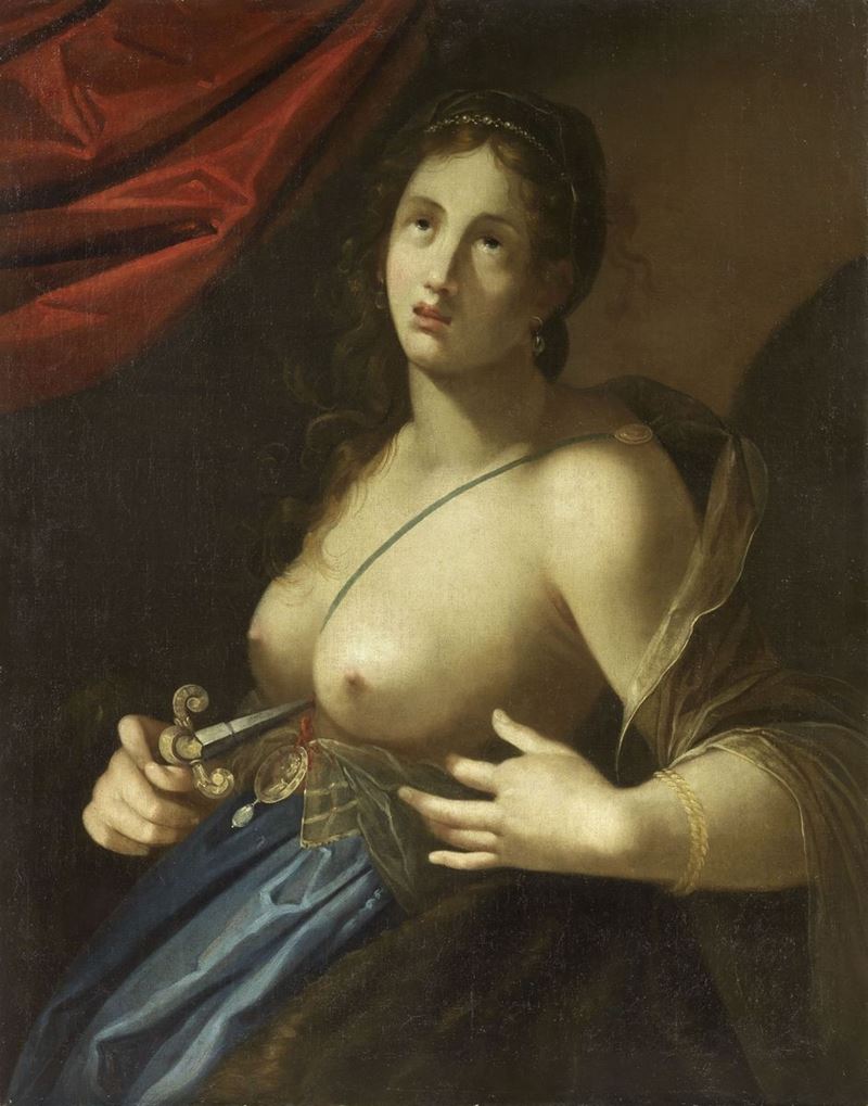 Hans Von Aachen (cerchia Di) - Lucrezia Romana