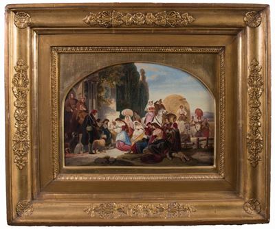 Celebrazione della Madonna nella Campagna Romana