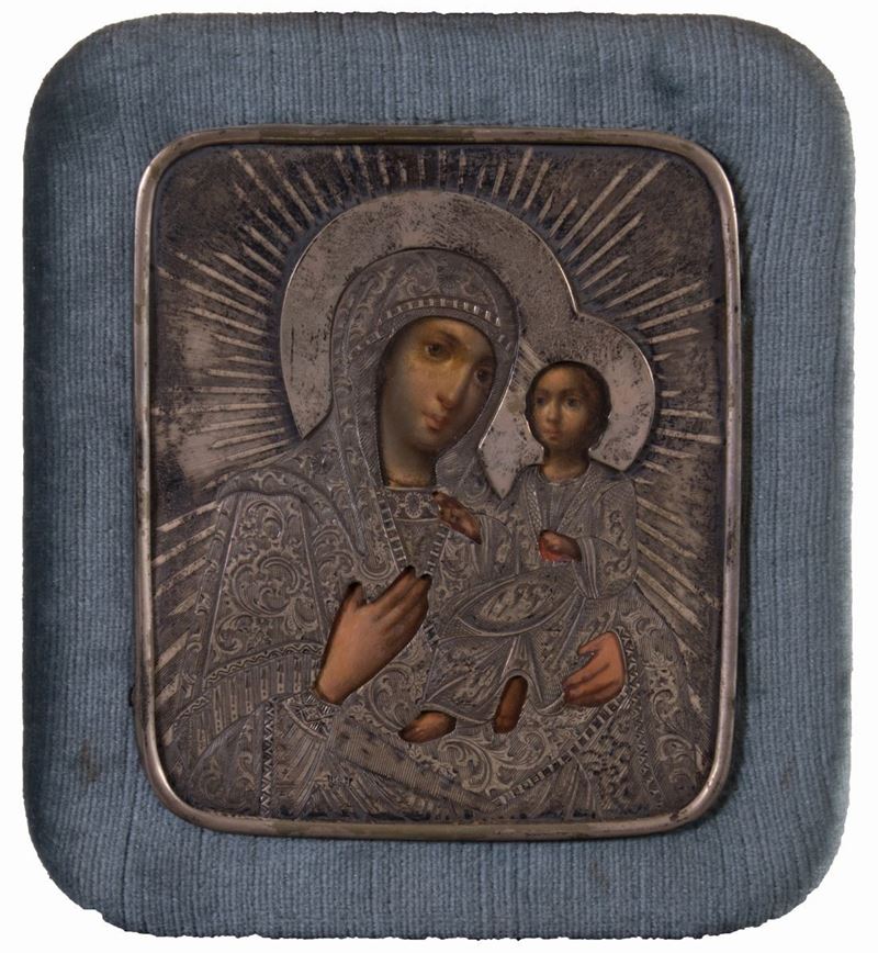 Icona Inzio del XX Secolo - Madonna Col Bambino