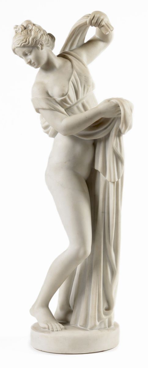 Ignoto del XIX secolo : Venere  - Scultura in marmo - Asta Parade I - Arredi e Dipinti Antichi - I - Casa d'aste Farsettiarte