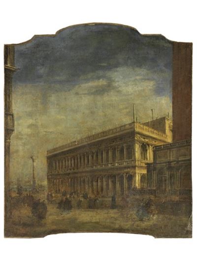 Veduta di Scorcio della Biblioteca Marciana in Piazza San Marco
