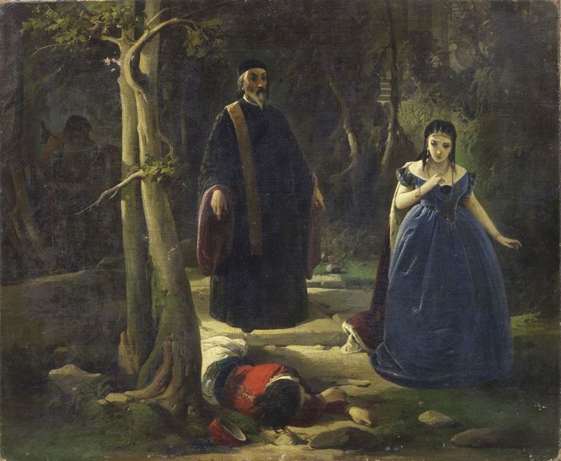 Stefano Ussi - Marin Faliero