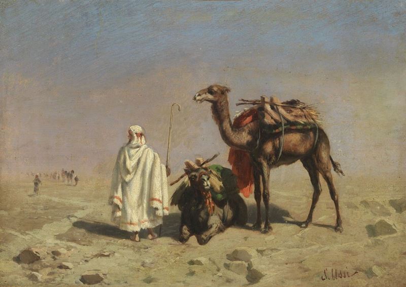 Stefano Ussi - Cammellieri